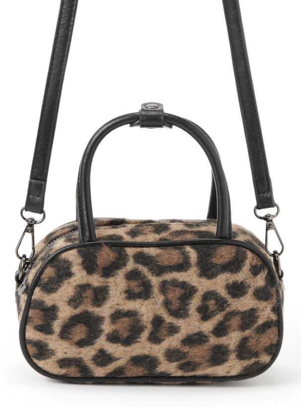 2Wayレオパード柄ミニボストンバッグ[at2383] | レディース