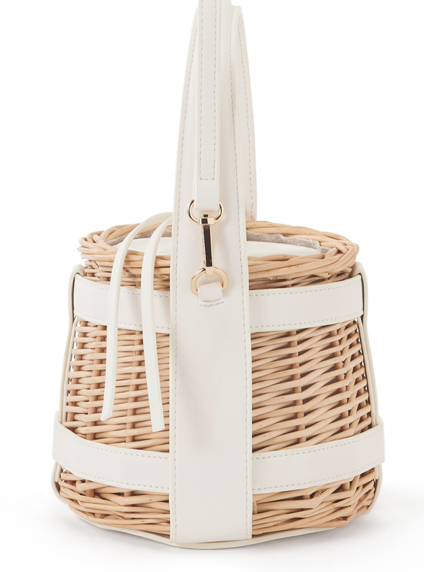 2Wayレザーコンビラタンかごバッグ[tr878] | レディースファッション