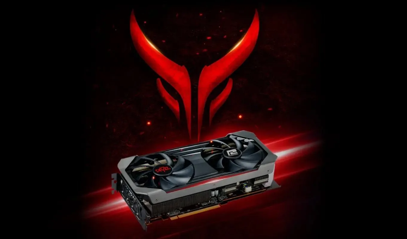 Placa de Vídeo PowerColor Radeon RX 6600 XT Red Devil 8GB GDDR6