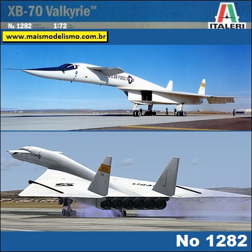 Italeri Plastimodelismo, North American XB70, Boeing, USAF NASA