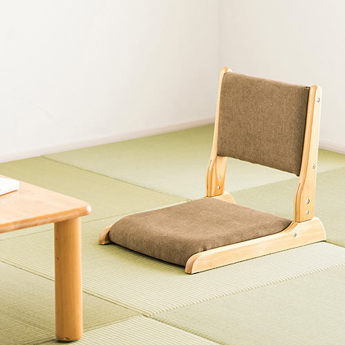 折りたたみ座椅子（和室・座敷・コンパクト・たためる・持ち運び