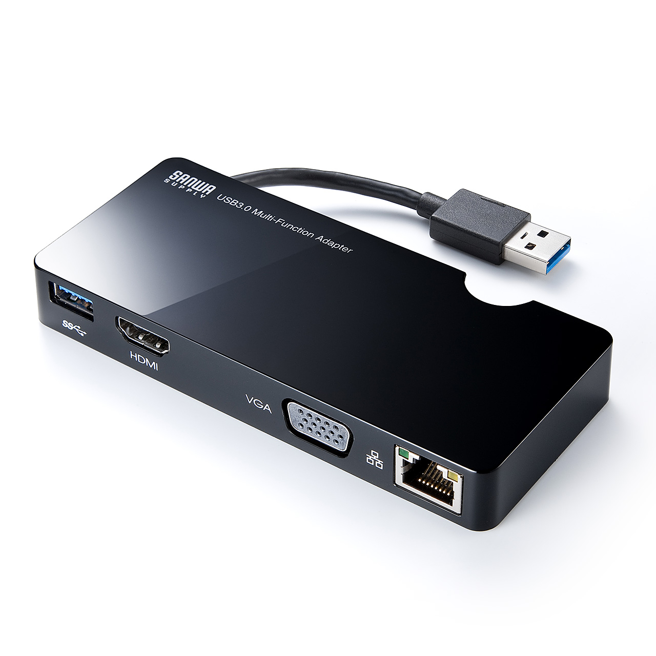 ドッキングステーション（USBハブ・USB3.0・ディスプレイ接続・HDMI