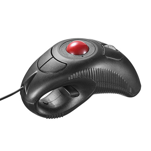 ごろ寝マウス（トラックボールマウス・DPI切替・左利き右利き両対応