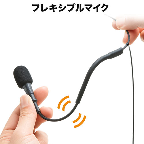 ワイヤレスマイク（ヘッドセット・EZ4-SP055/EZ4-SP066拡声機用