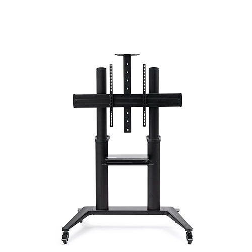 テレビスタンド｜キャスター・高さ調整・65/75/100インチ対応棚付き