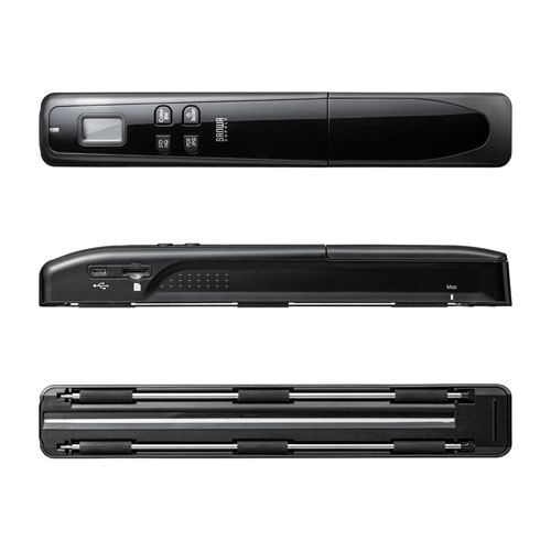 ポータブルハンディスキャナ（1200dpi対応・microSD保存・電池式） PSC