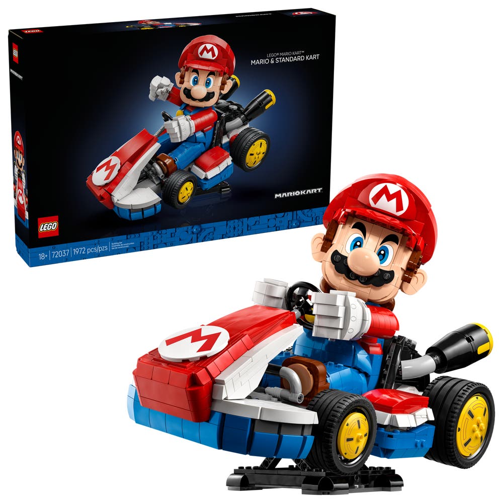 LEGO Mario Kart 72037: Standard Kart revealed for May 2025!