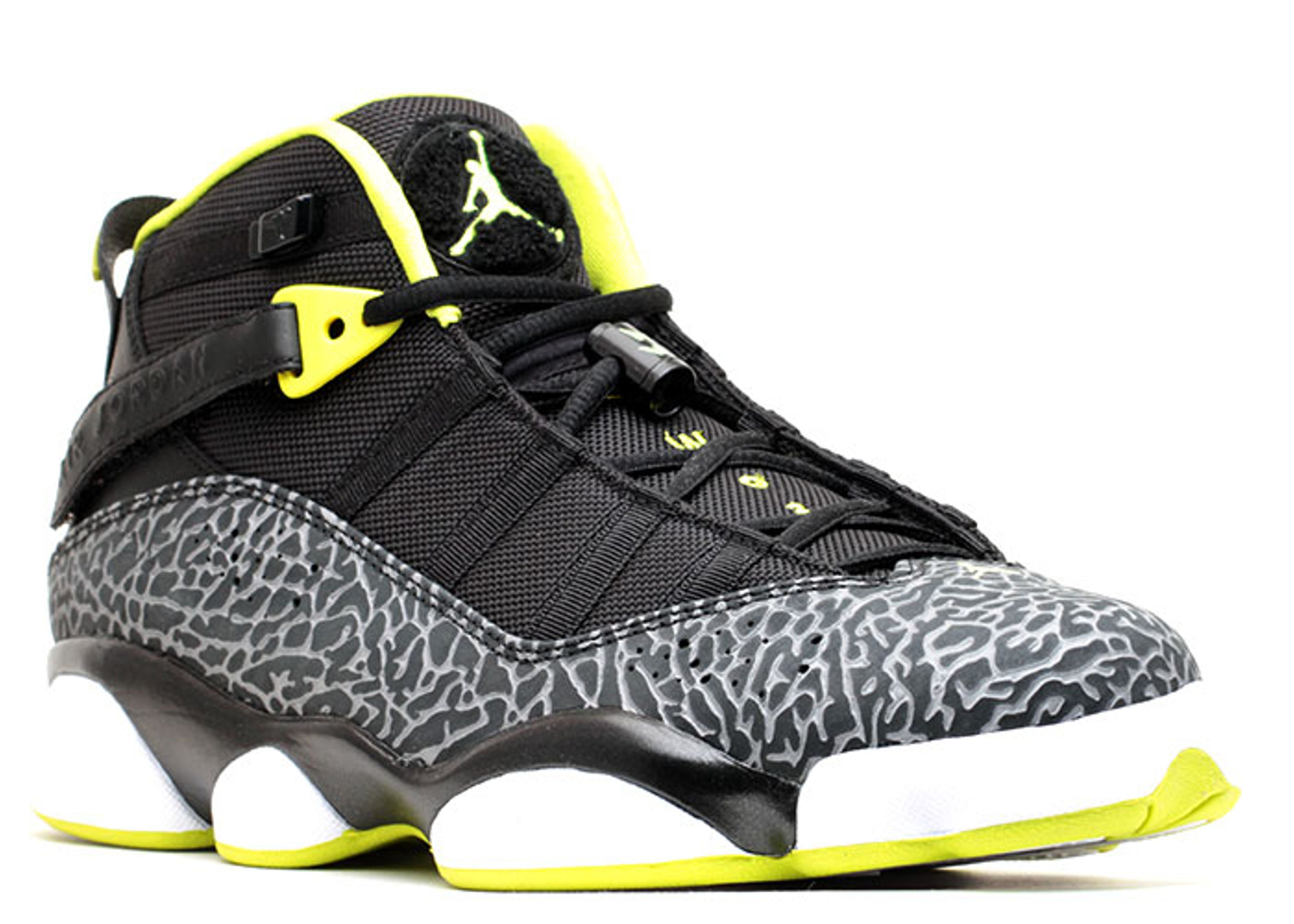 Jordan 6 Rings 'Venom Green' - Air Jordan - 322992 033 - black