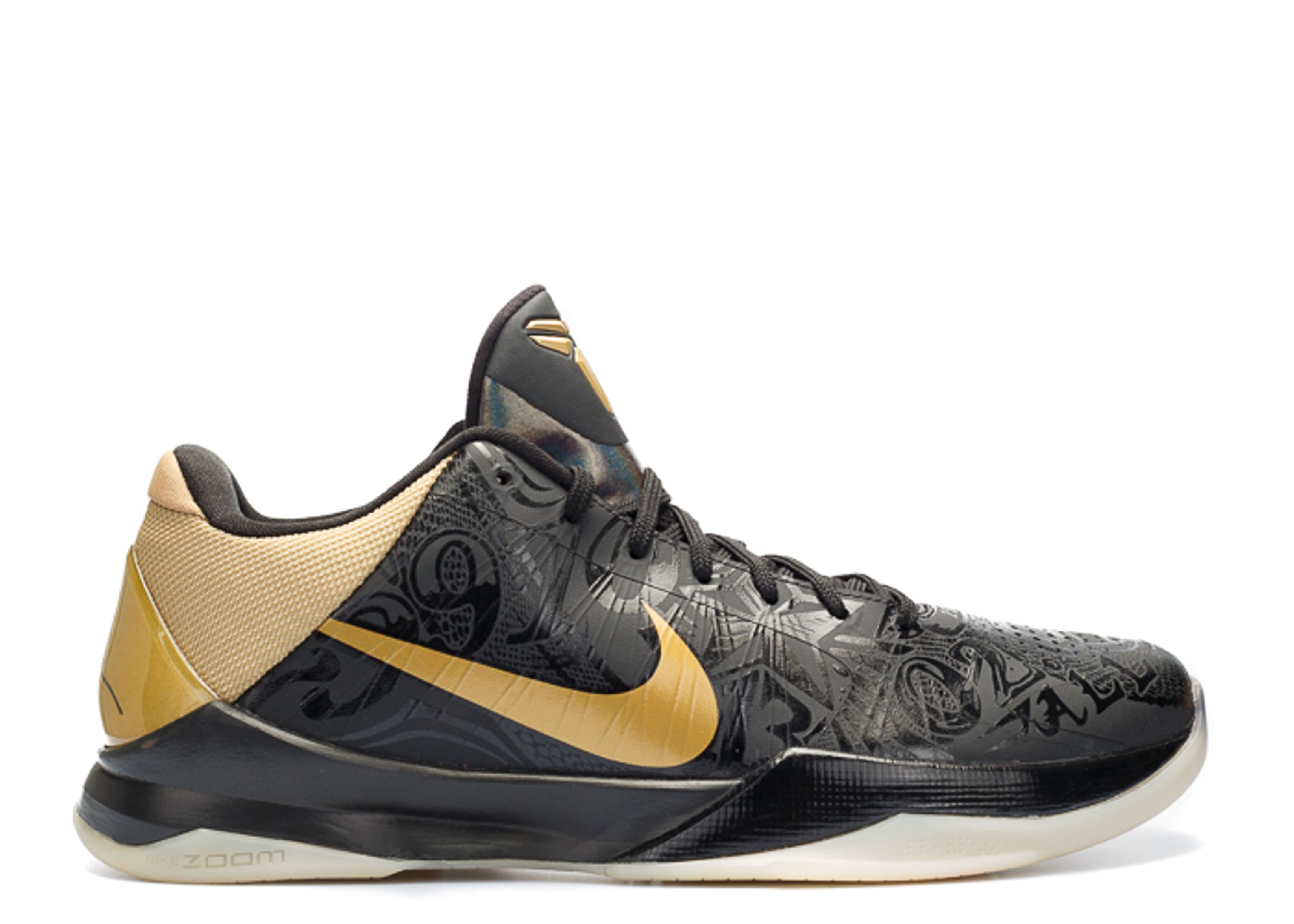 Zoom Kobe 5 'Big Stage Away' - Nike - 386429 008 - black/metallic