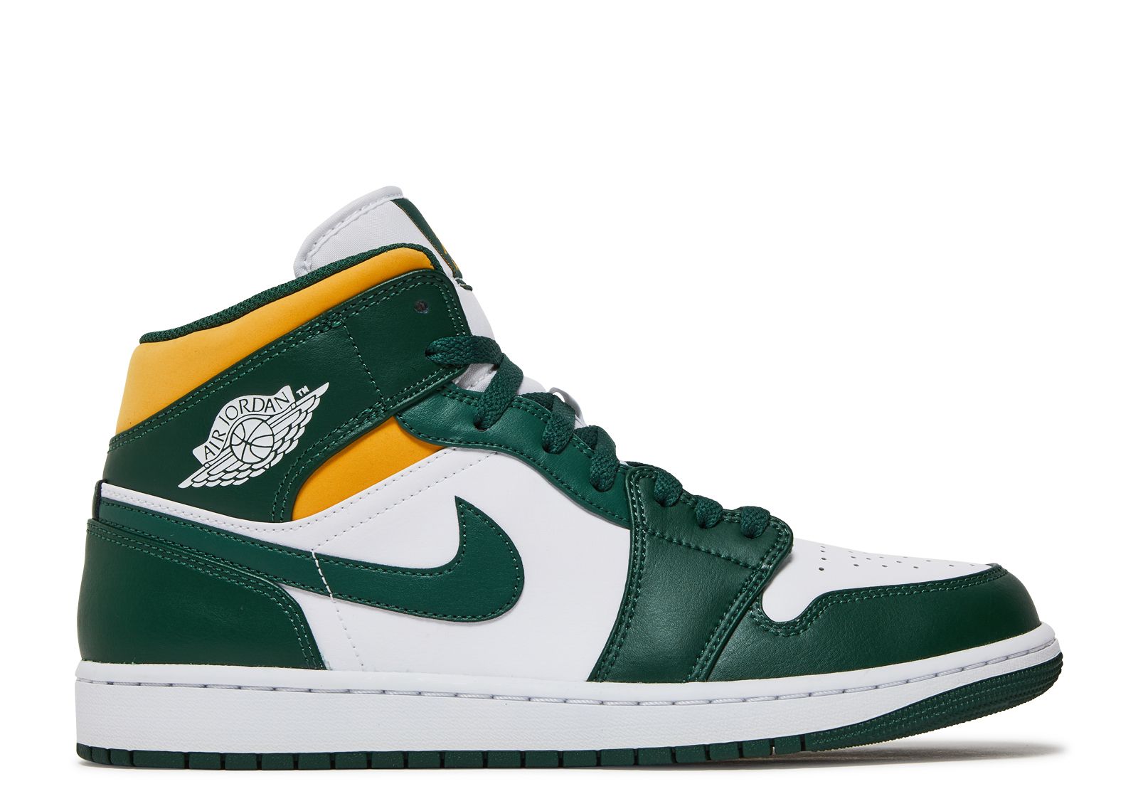 Jordan 1 Mid 'Sonics' - Air Jordan - 554724 371 - noble green