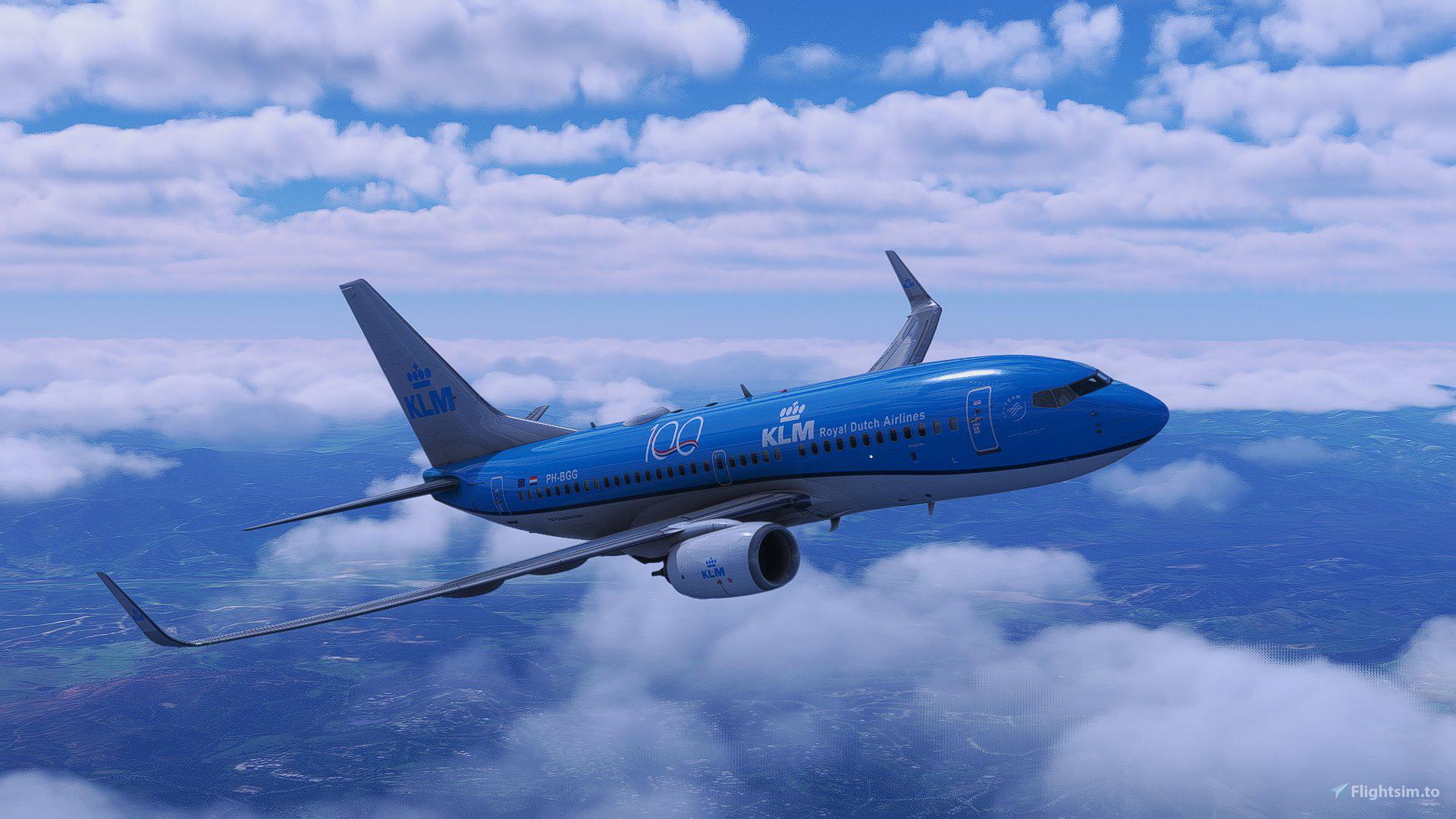 737-700 KLM (PH-BGG) for Microsoft Flight Simulator | MSFS