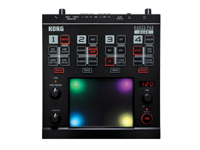 KORG KAOSS PAD QUAD 取扱説明書・レビュー記事 - トリセツ