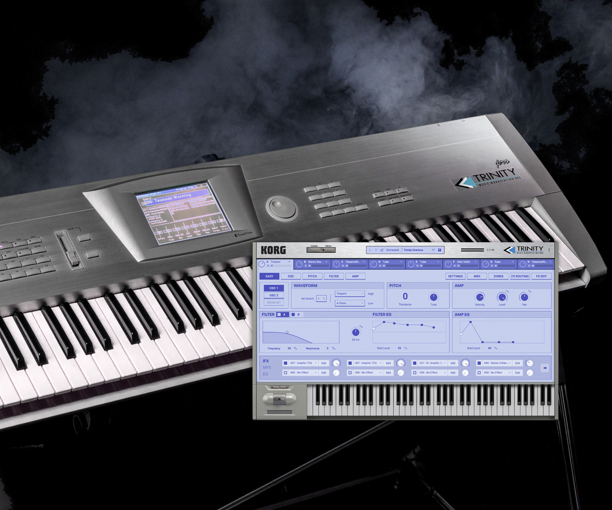 TRINITY for Mac/PC - MUSIC WORKSTATION DRS | KORG (Japan)