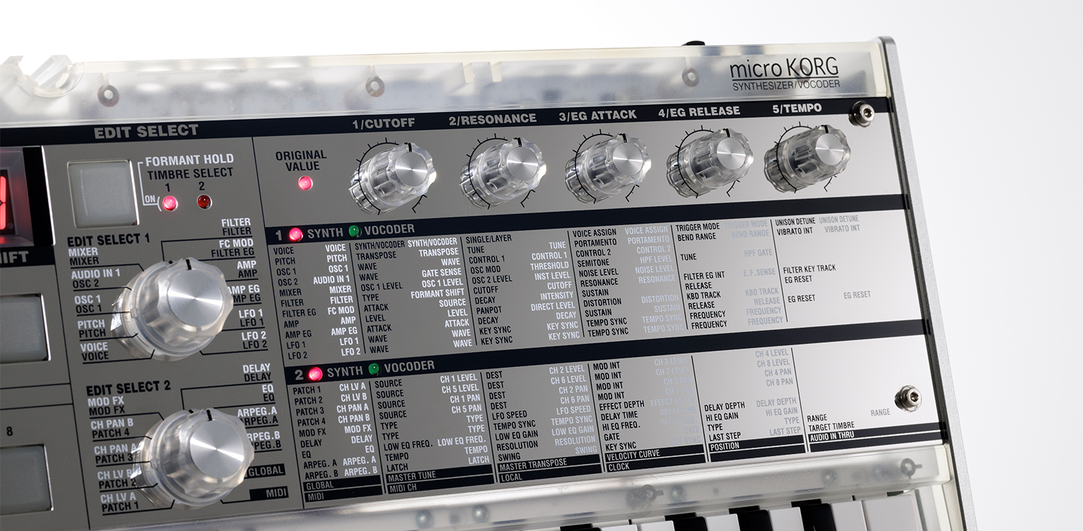 microKORG Crystal - SYNTHESIZER/VOCODER | KORG (USA)