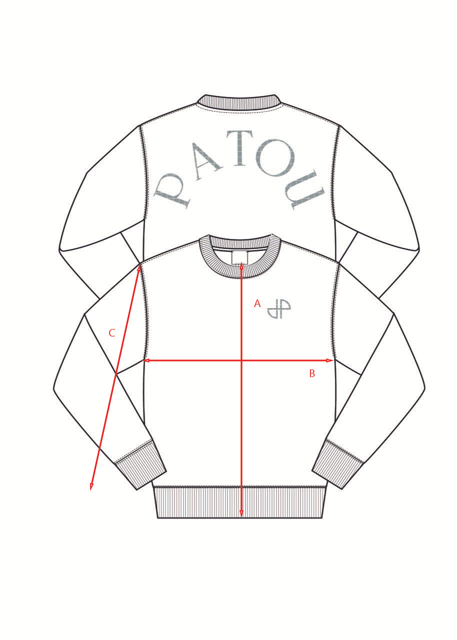 Patou | オーガニックコットン ディテール パトゥ スウェットシャツ