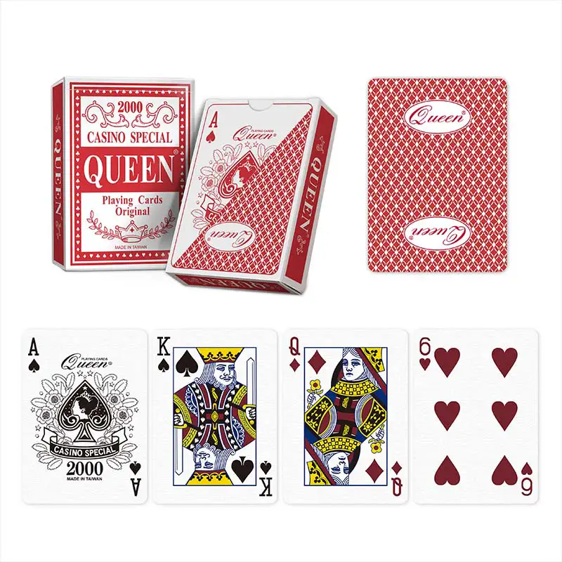 クイーンカジノグレード紙製トランプ | 1979年創業のトランプメーカー