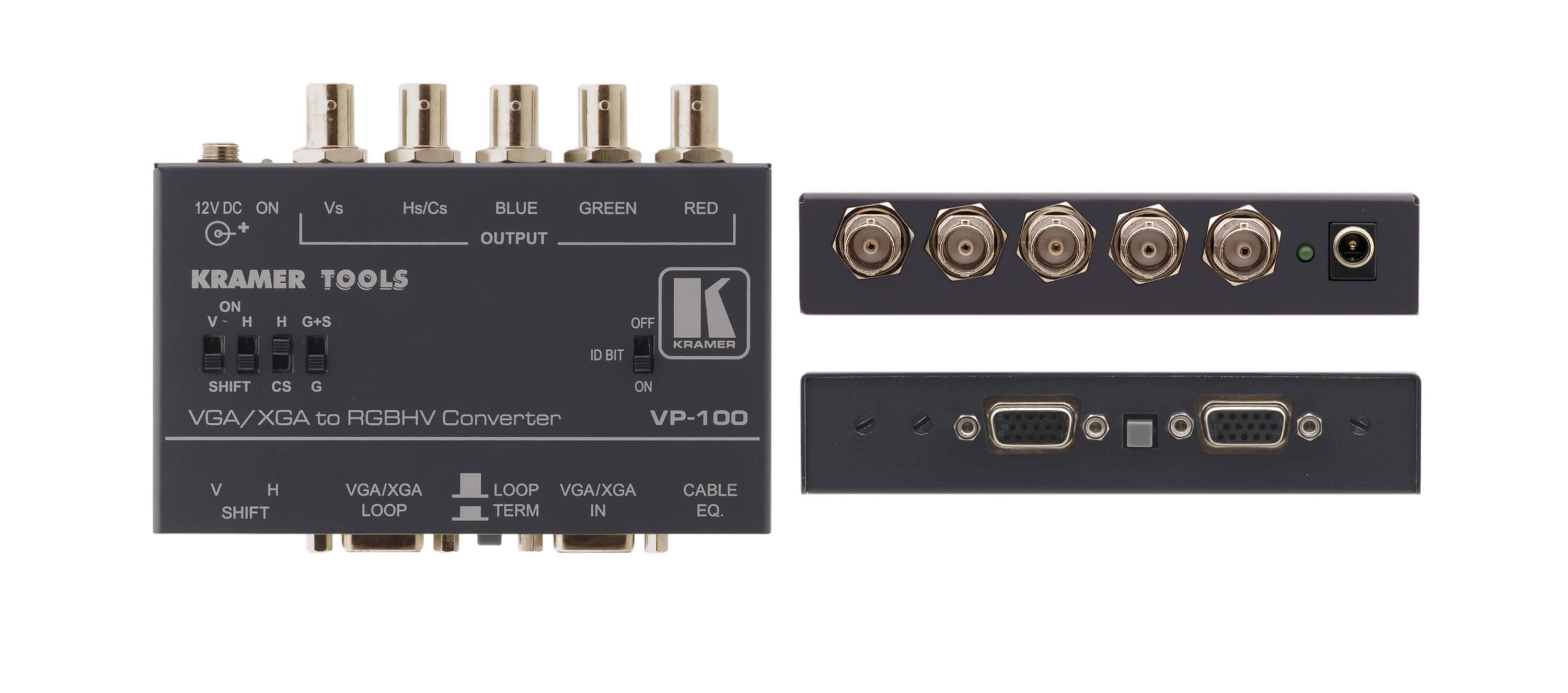 VP-100 Computer Graphics Video to RGB/HV/S Format Converter