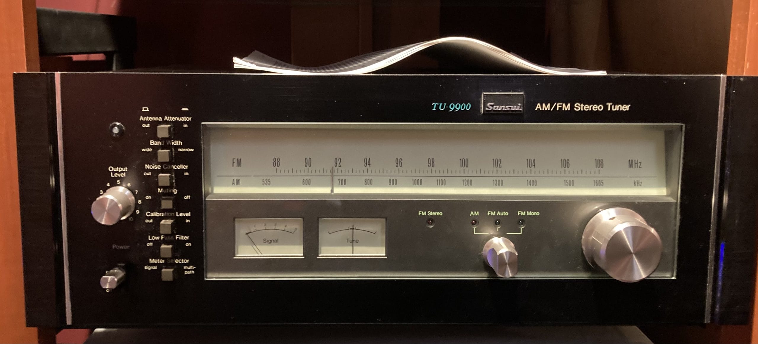 Sansui TU9900 Vintage AM/FM Tuner | Holm Audio