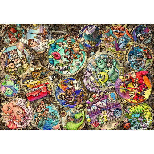 テンヨー ギア ワールド（ピクサーキャラクターズ） キャンバス