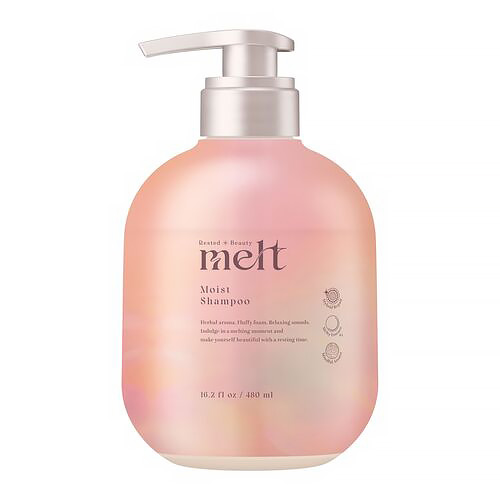 花王 メルト（melt） モイストシャンプー ポンプ 480mL｜【ハンズ