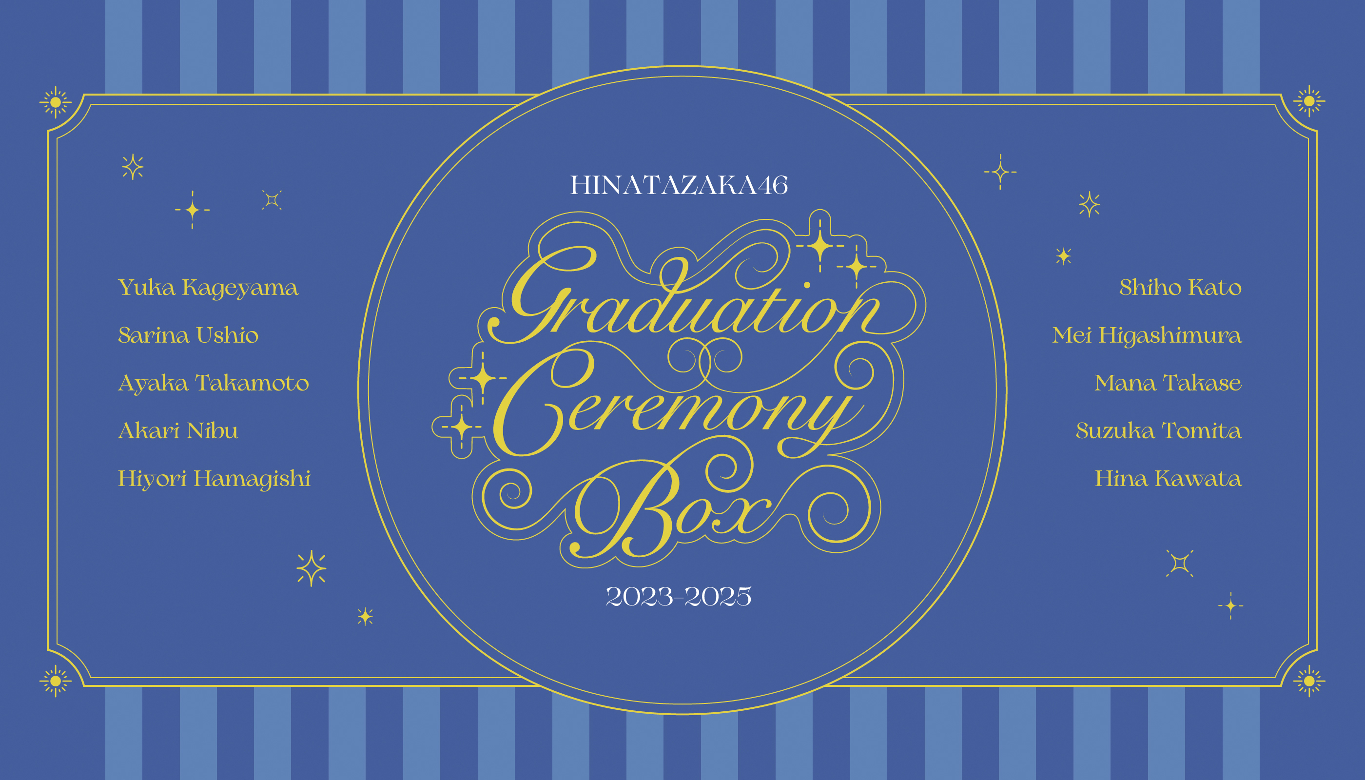 HINATAZAKA46 GRADUATION CEREMONY BOX SPECIAL SITE