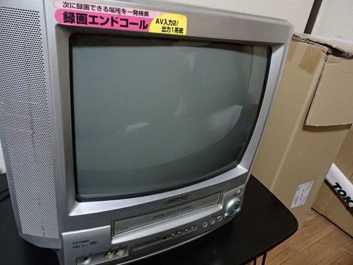 アイワ ブラウン管テレビ VX-T14GX30 VHS内蔵 aiwa テレビデオ VX T14 G30