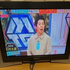 SONY ブラウン管テレビ KV-25DA55 動作確認済 (くま) 東大阪のテレビ