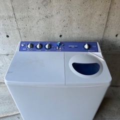 中古】2槽式洗濯機 TOSHIBA 東芝 VH-52G（H）5.2kg GINGA 二層式【札