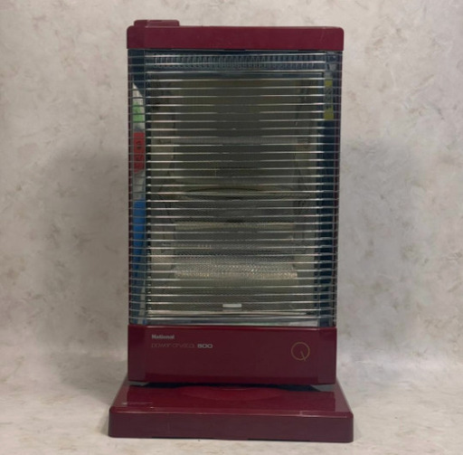 ジャンク品電気ストーブ National Power Crystal 800 (まめなな