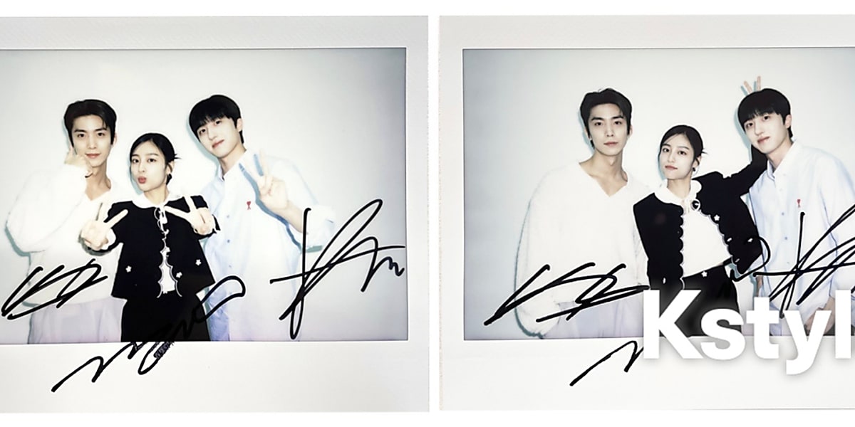 終了しました】SF9 チャニ＆フィヨン＆カン・ミナ直筆サイン入りポラを