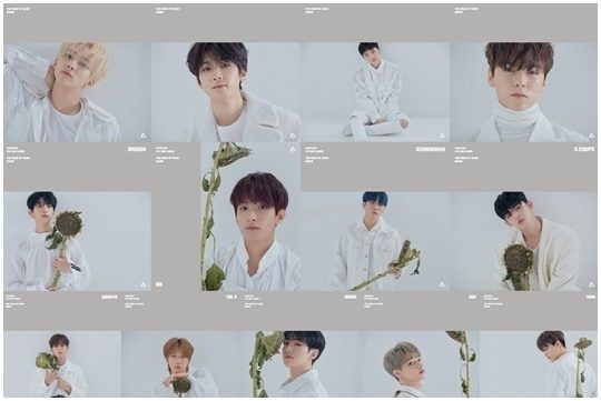 SEVENTEEN、6thミニアルバム「YOU MADE MY DAWN」オフィシャルフォト第