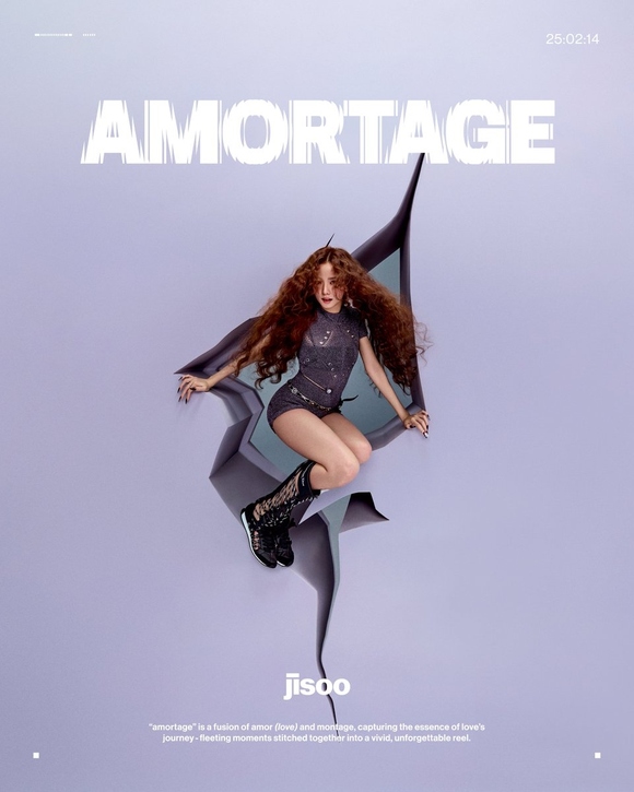BLACKPINK ジス、ソロミニアルバム「AMORTAGE」カバーイメージを公開