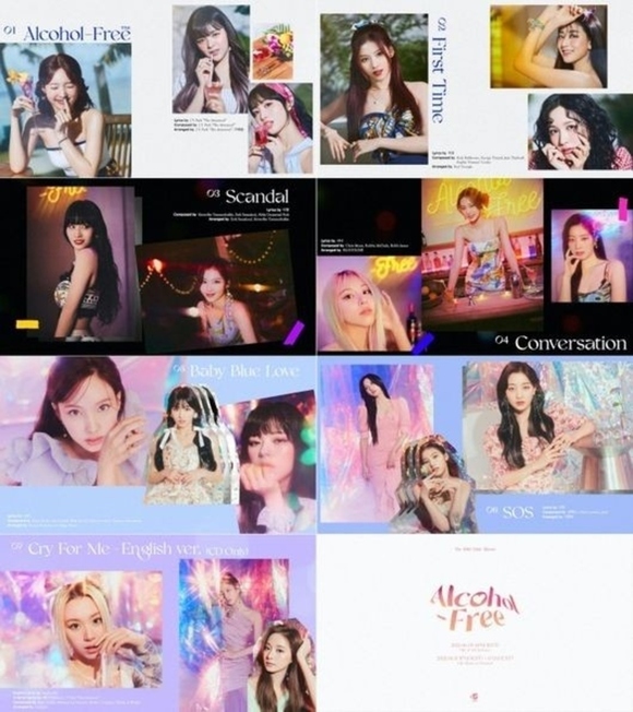 TWICE、ニューアルバム「Taste of Love」ハイライトメドレーを公開