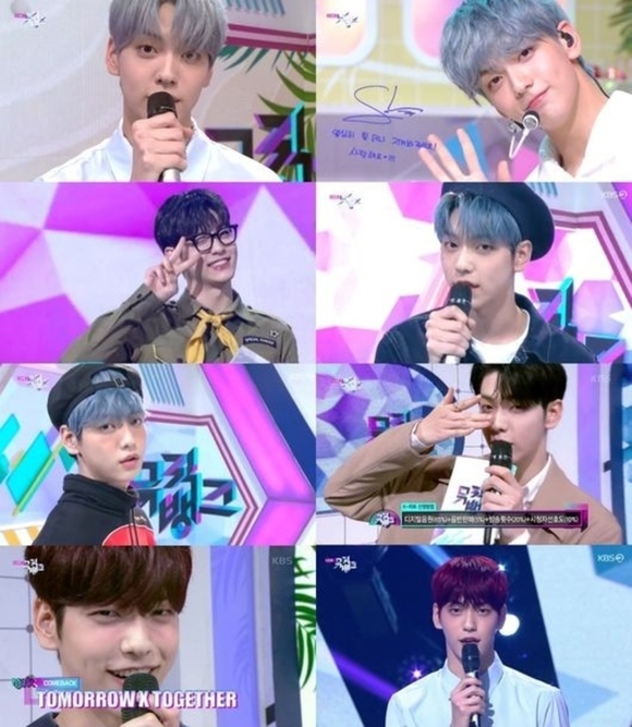 TOMORROW X TOGETHER スビン「ミュージックバンク」のMCを卒業