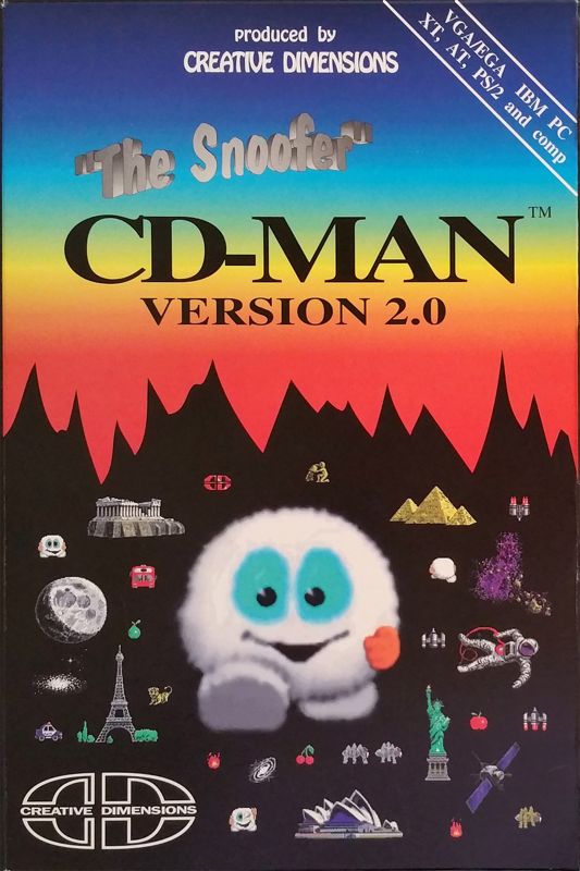 CD-Man Version 2.0 (1989) - MobyGames