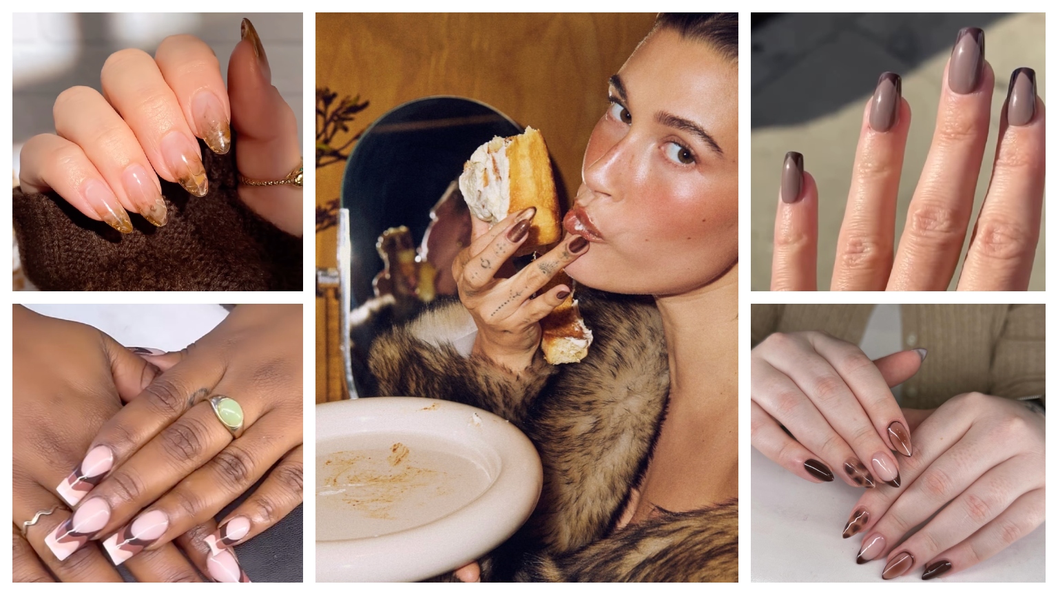 Mocha Mousse Nails Are Winter's Most Luxurious Manicure Trend