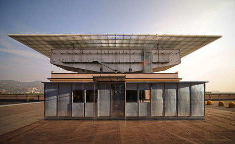 Watch Jean Prouvé Maison Metropole being rebuilt live, from 21