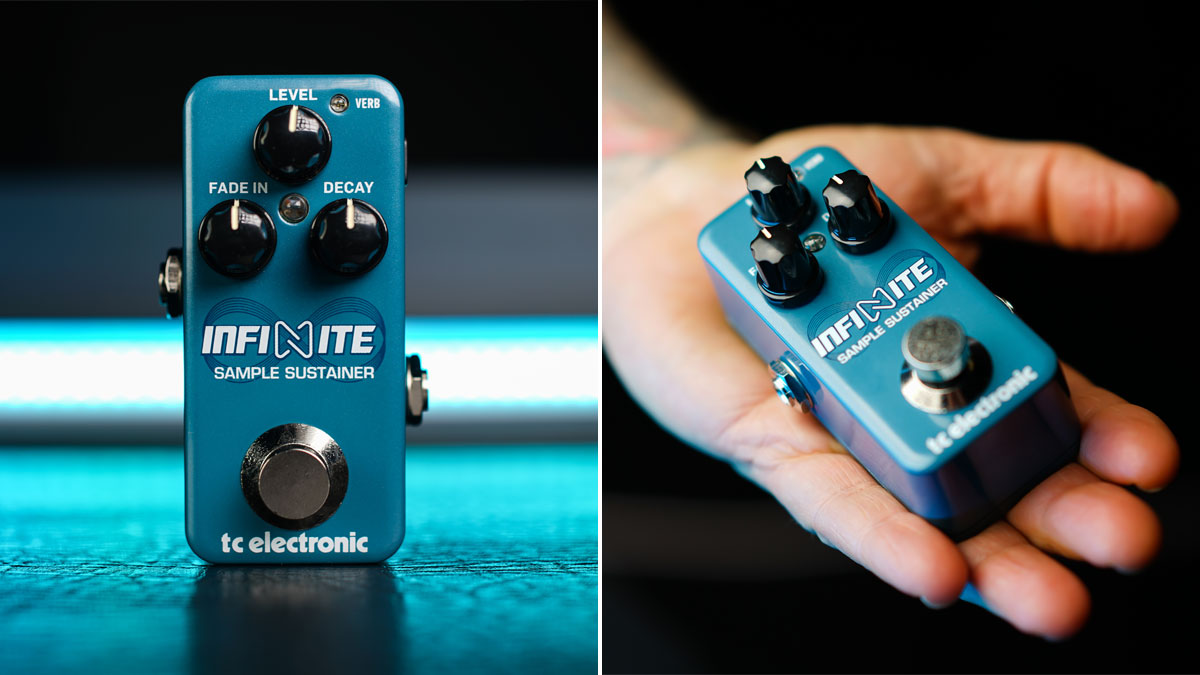TC Electronic debuts the Infinite Mini Sample Sustainer, shrinking