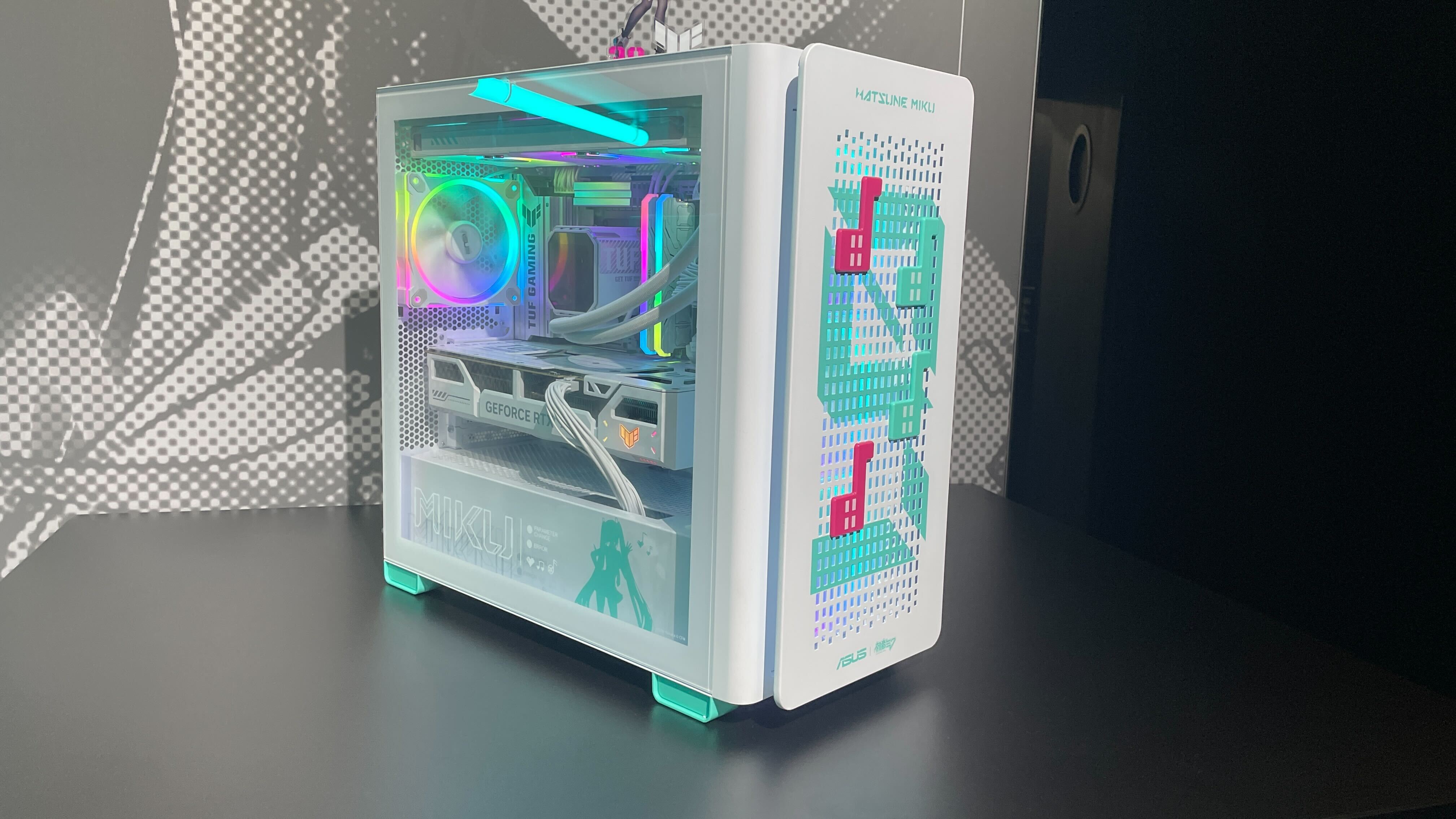 Asus has announced even more Hatsune Miku-themed gaming gear