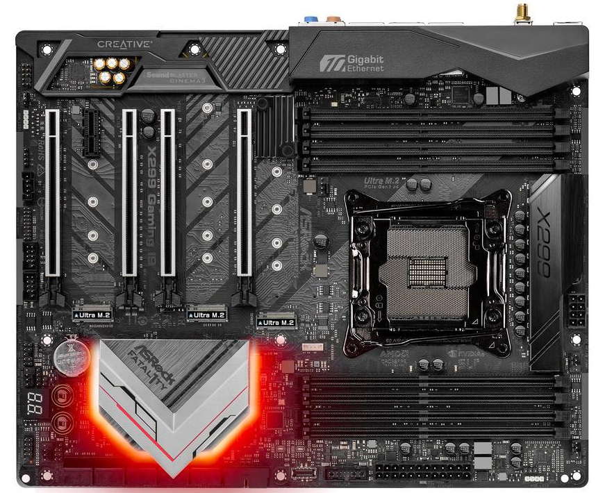 Get an Intel Core i7-7800X CPU, ASRock X299 mobo, and case for