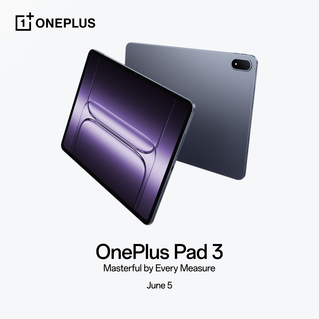 Exclusive: OnePlus Pad 3 launches in June with Snapdragon 8 Elite