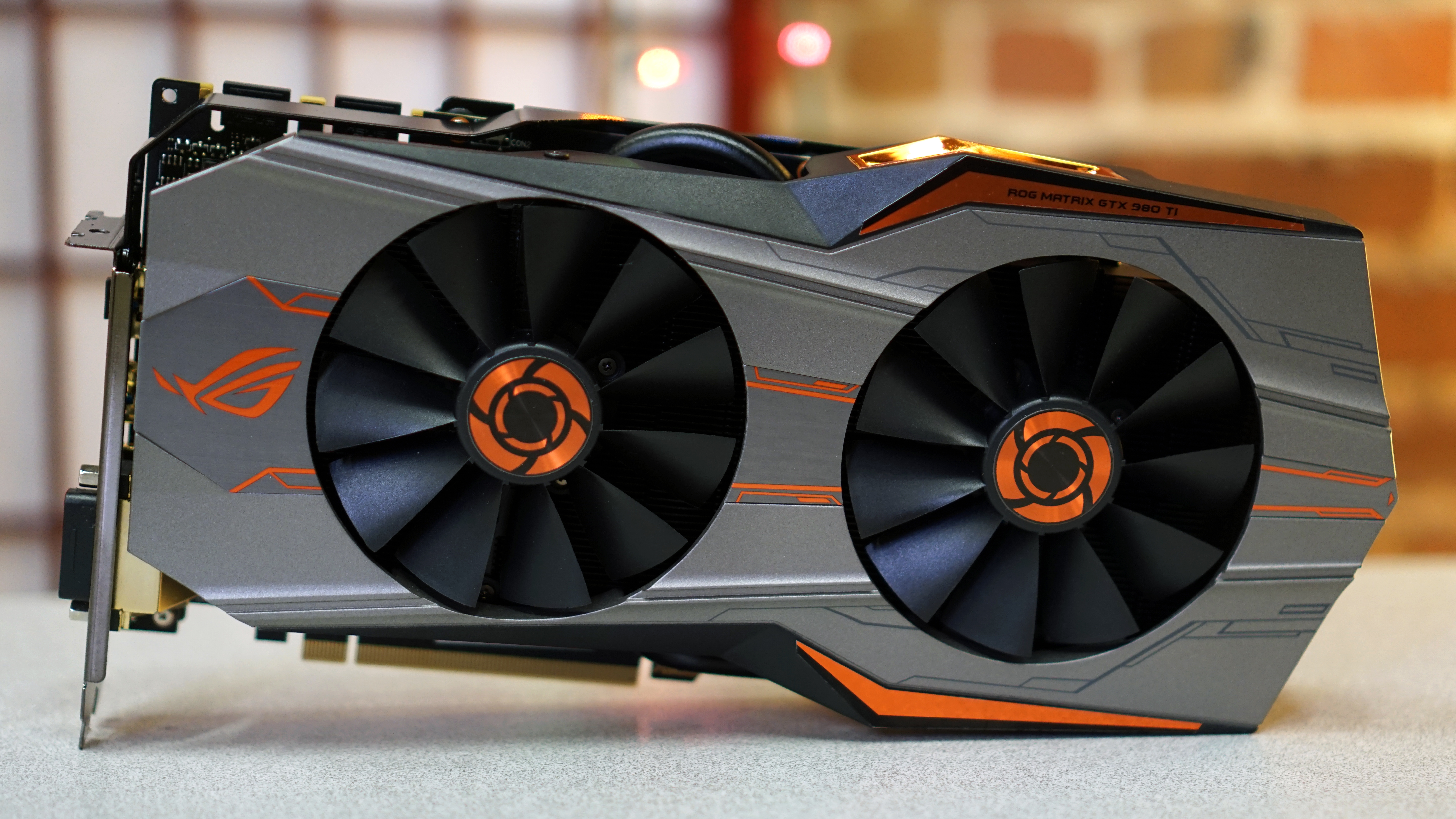 The Asus Matrix squeezes a monstrous 1500 MHz out of the GTX 980