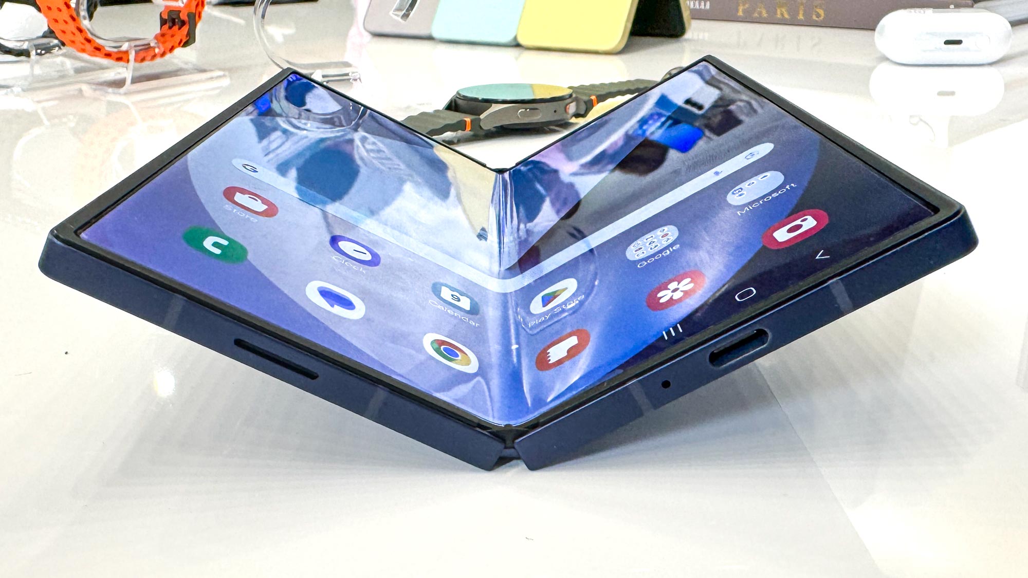 美品 Galaxy Z Fold6 ネイビー SIMフリー 256GB Sペン Galaxy Z Fold 6