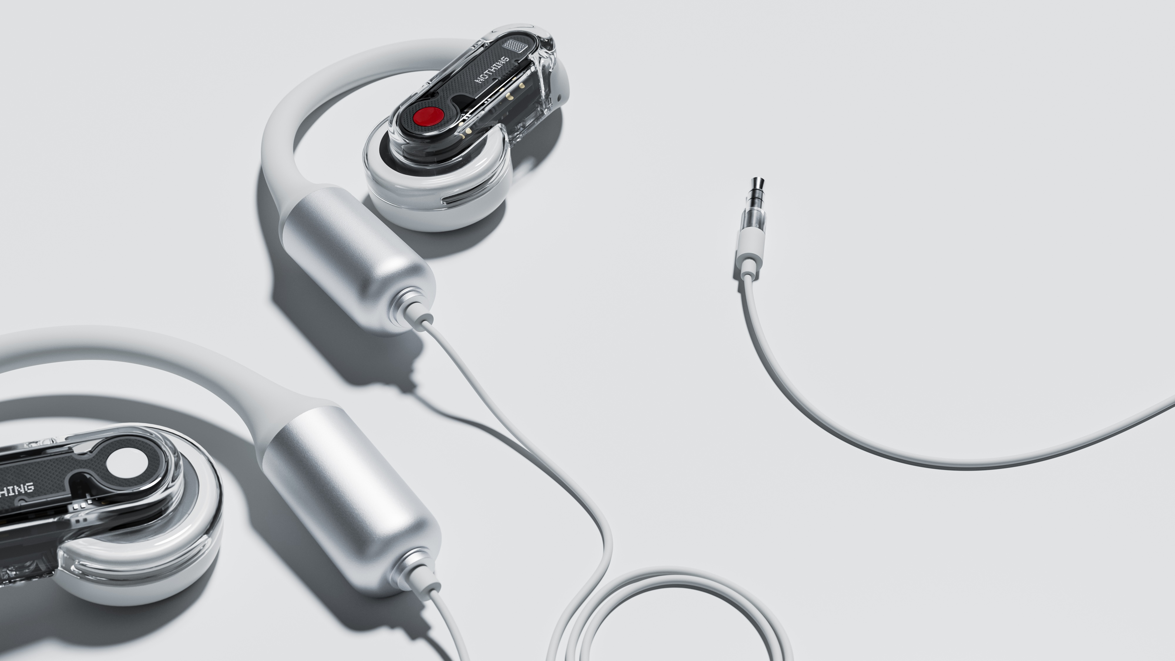 Get ready to tangle! Nothing's new Ear 3.5mm earphones bring