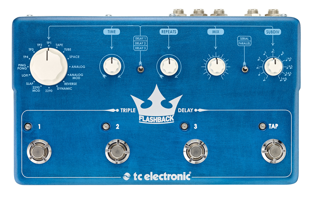 Review: TC Electronic Flashback Triple Delay Pedal — Video