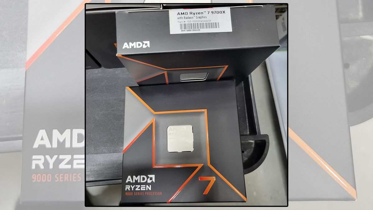 Enthusiast claims to have obtained an early Ryzen 7 9700X