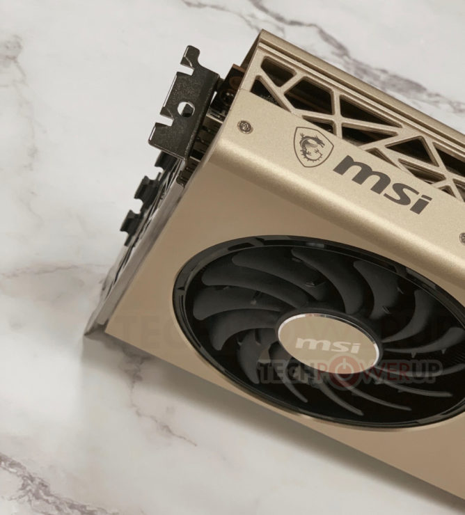 MSI Radeon RX 5700 XT Evoke Comes Dripped In Champagne Gold