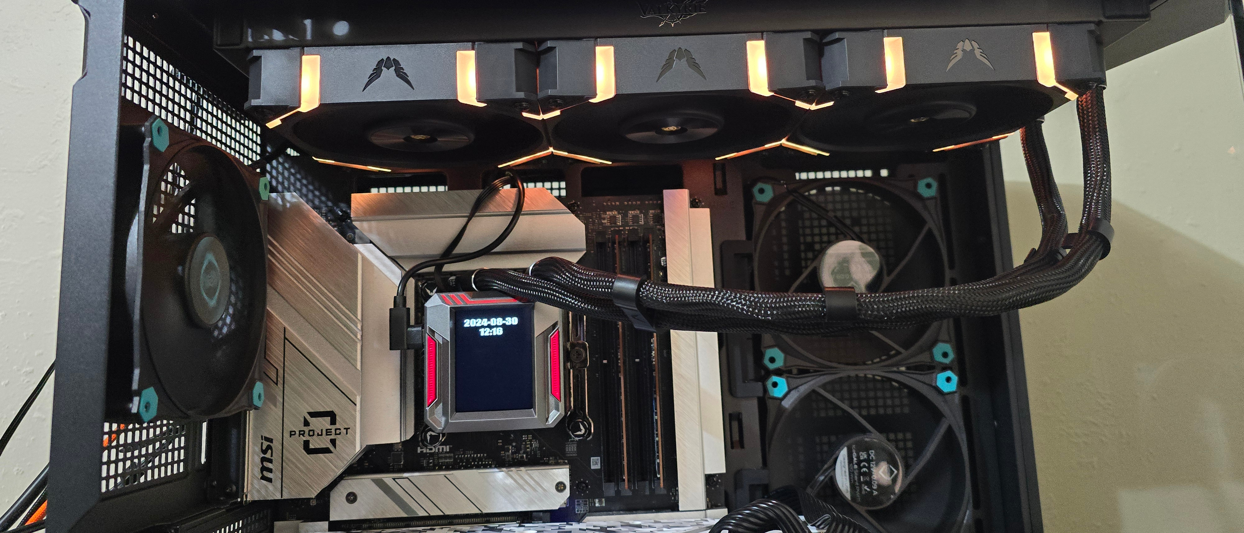 VALKYRIE SYN E360 冷却クーラー Valkyrie Syn 360 White - AIO CPU