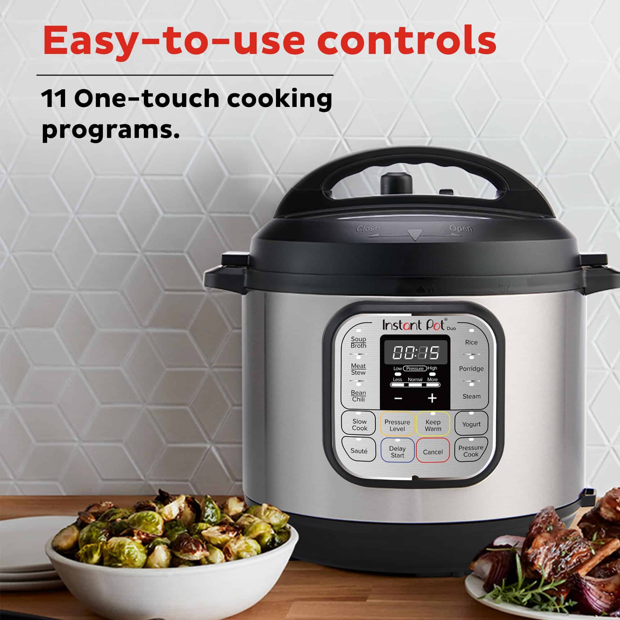 Instant Pot Duo 7-in-1 Mini Electric Pressure Cooker, Slow Rice