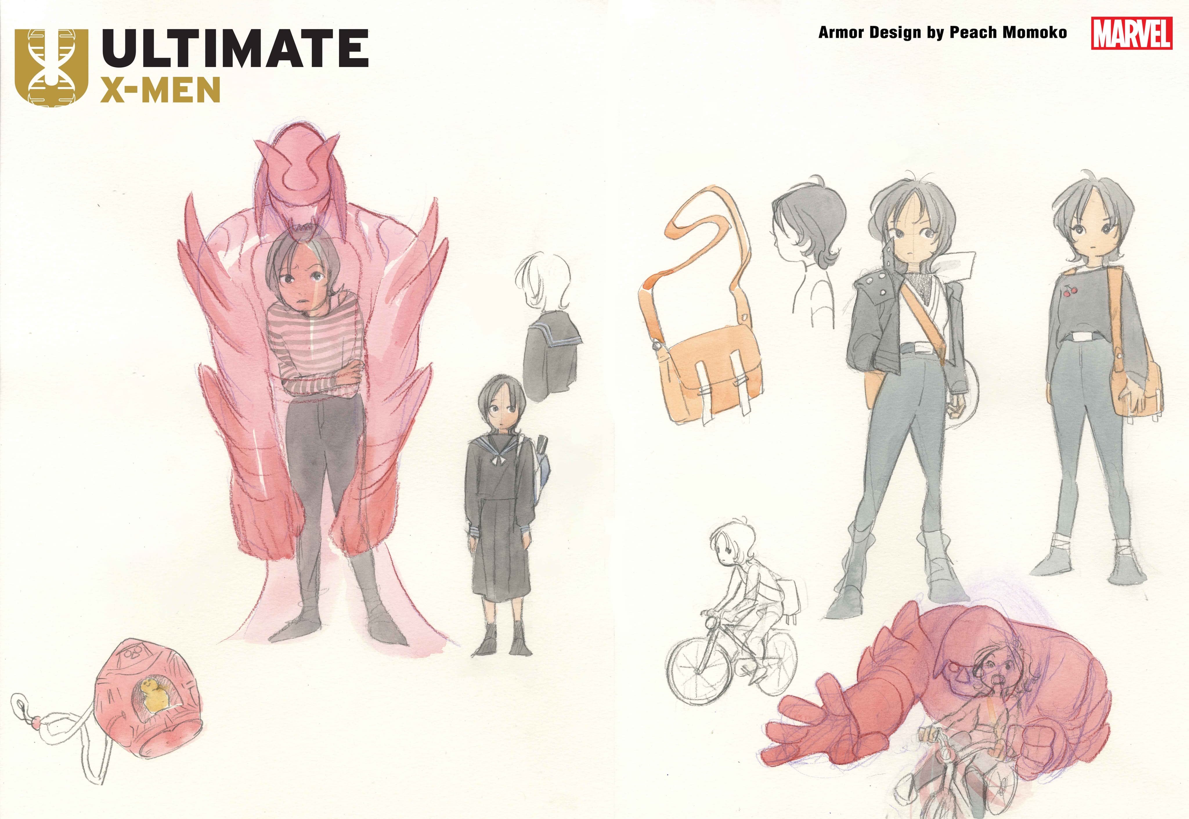 Ultimate X-Men #4 TrinityComic限定 桃桃子先生 Ultimate X-Men By